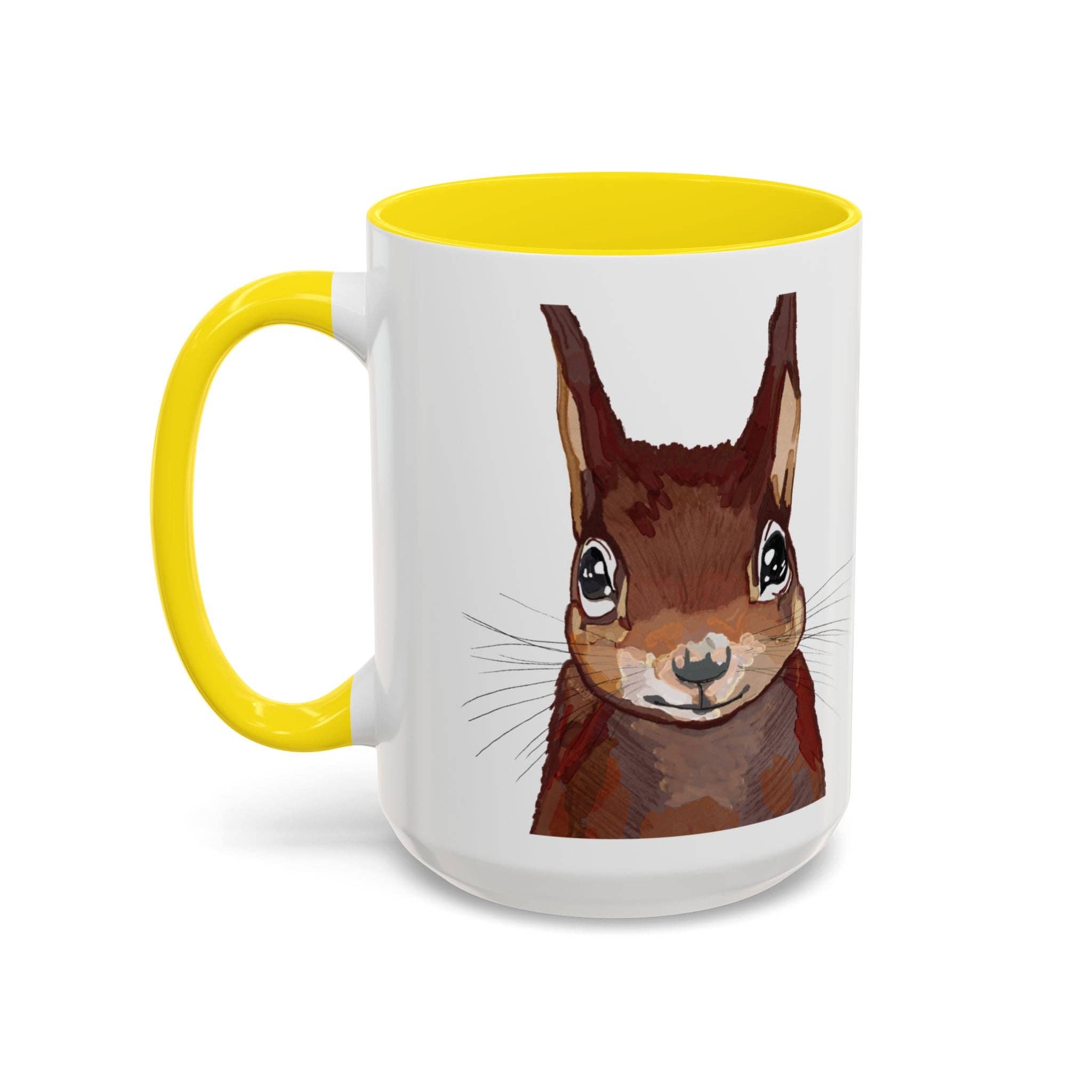 Blue Cava - Wholesale Coffee Mug - Squirrel Two Tone Coffee Mugs (11oz & 15oz)43