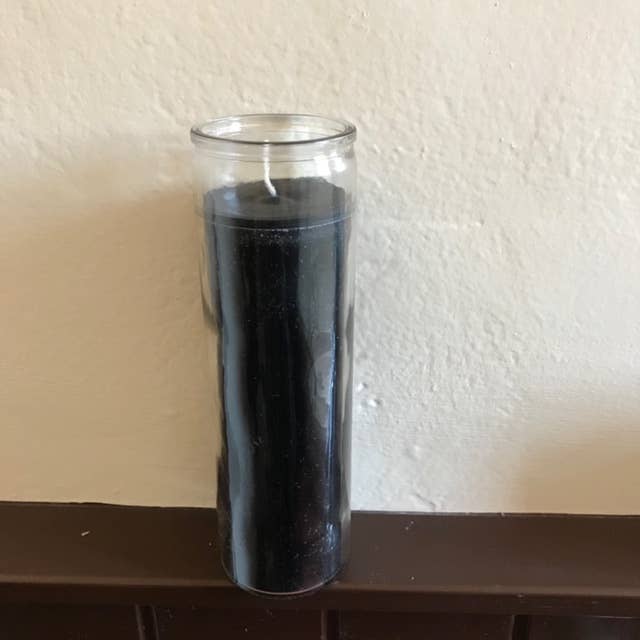 Anise Scented Black 7 Day Candle - wisdom, protection for wholesale by Ceridwen’s