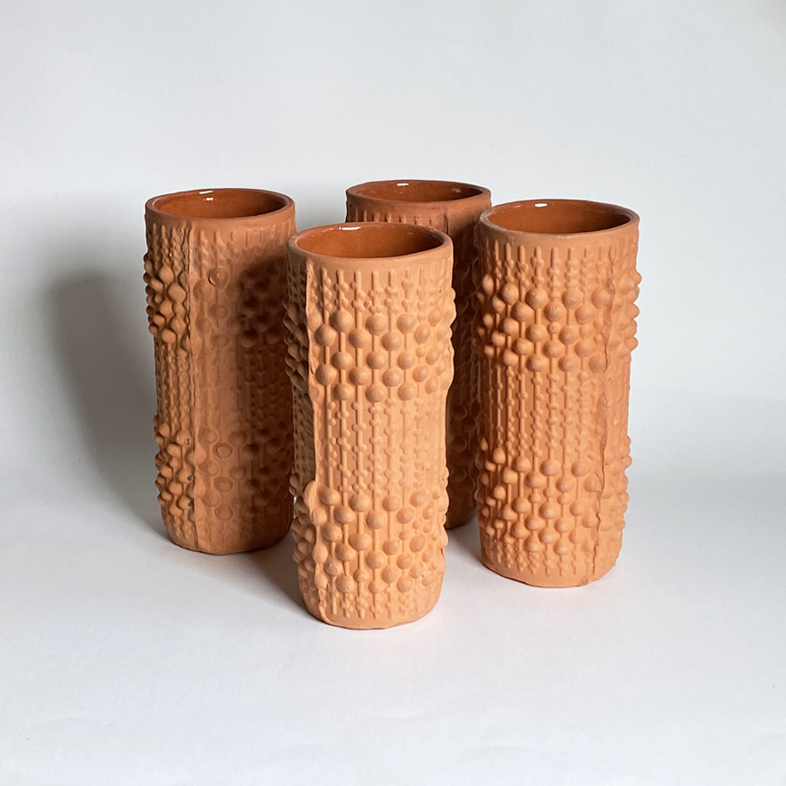 Greatceramics - Vente Vases - Mini vase à fleurs en céramique | Terre cuite | Fait main | Wabi Sabi6