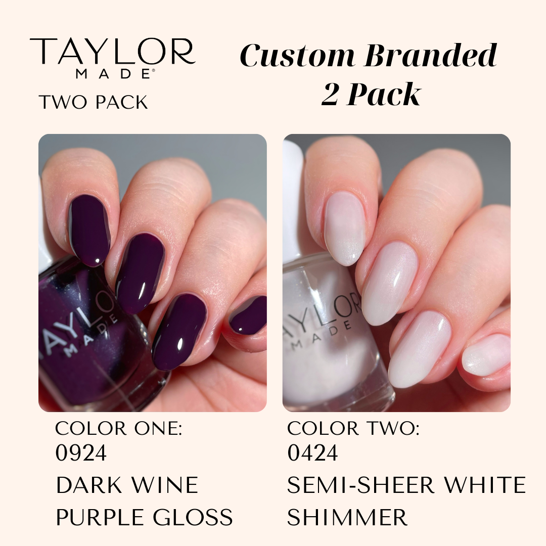 Taylor Made Polish – wholesale Nail polish – Custom Nail Polish: 2 Pack Long-wearing + Vegan + Non-toxic59