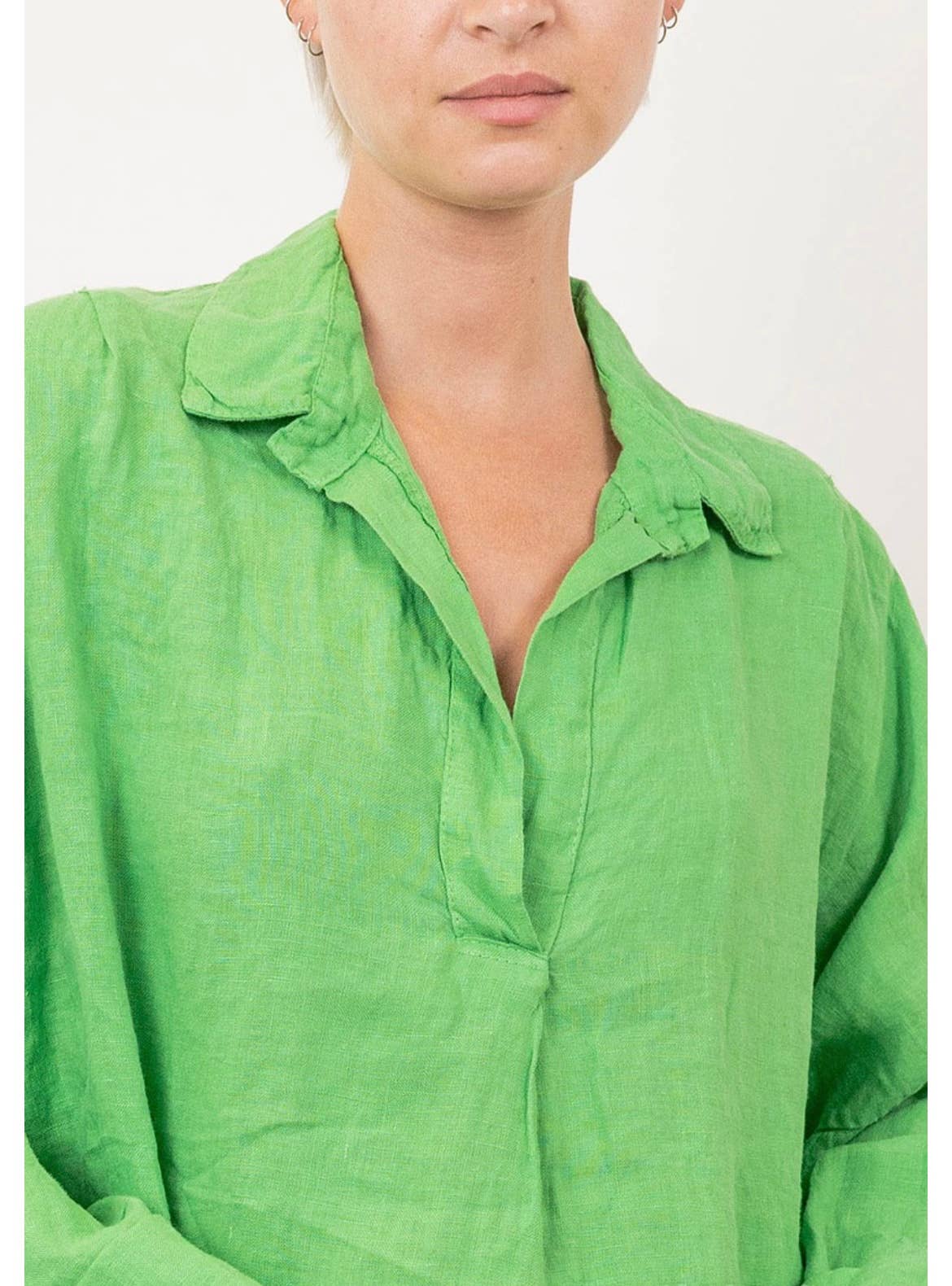 LINEN & COTTON HOUSE – Túnica - Mulher por atacado – CAMISA DE LINHO PARA MULHER 97188ROUPA PRIMAVERA VERÃO14