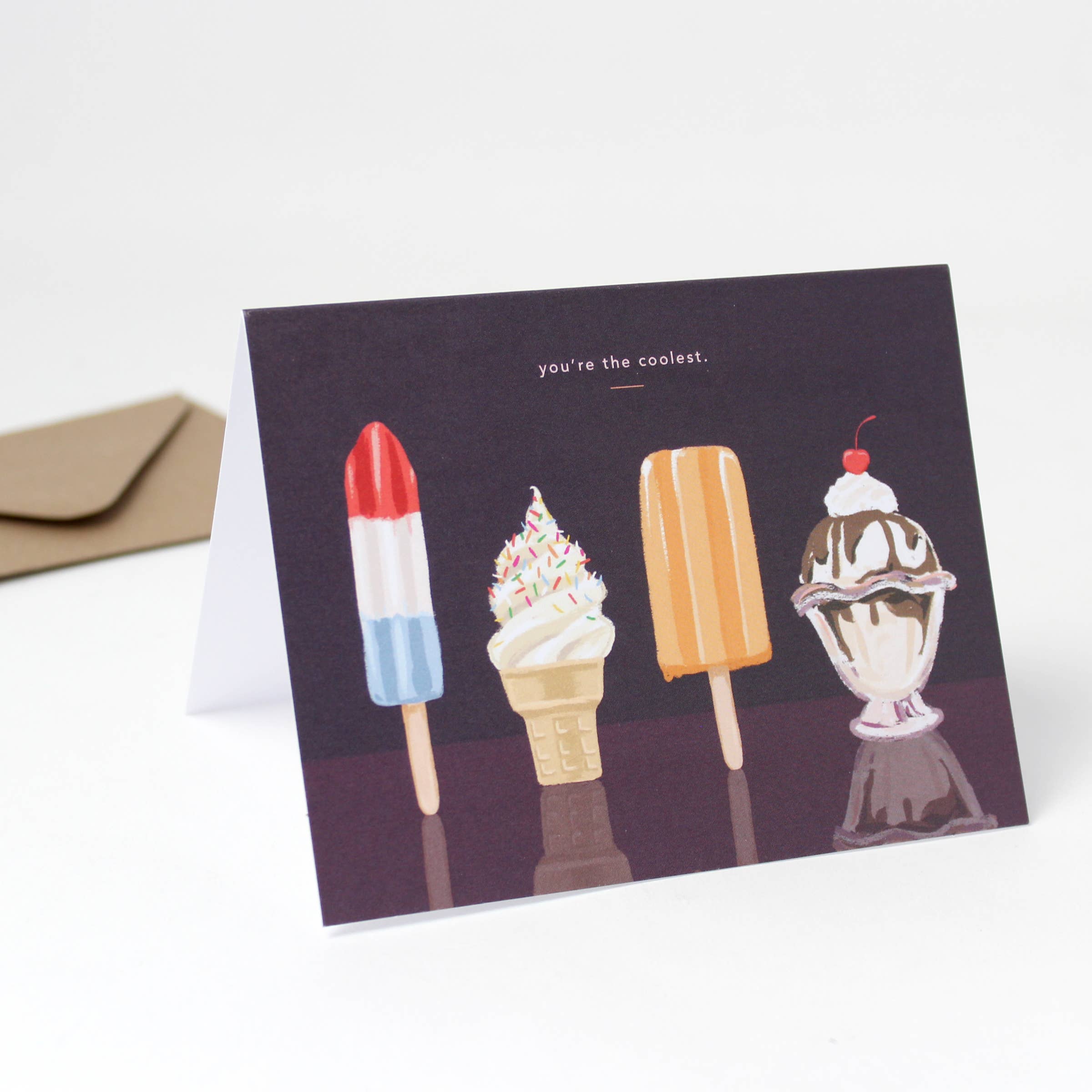 Inklings Paperie - Wholesale Birthday Card - You're The Coolest Birthday Card6