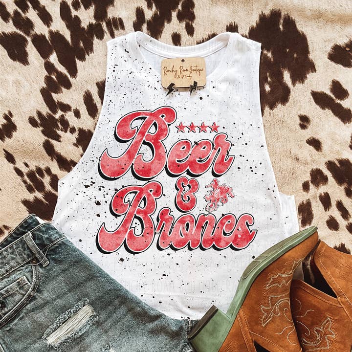 Récolte Beer & Broncs pour la vente par Ranchy Roan Boutique