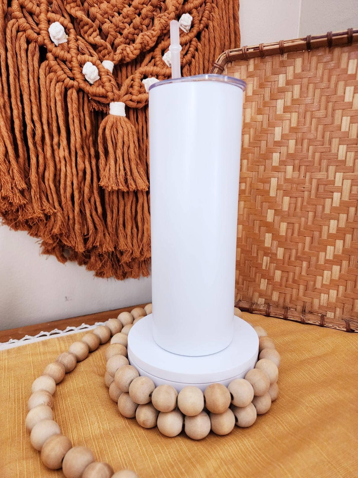 Gifts by AnnLee - Vente Gourde/bouteille isotherme - Gobelets droits en acier inoxydable de 20 oz, gobelets floraux en forme d'abeille1