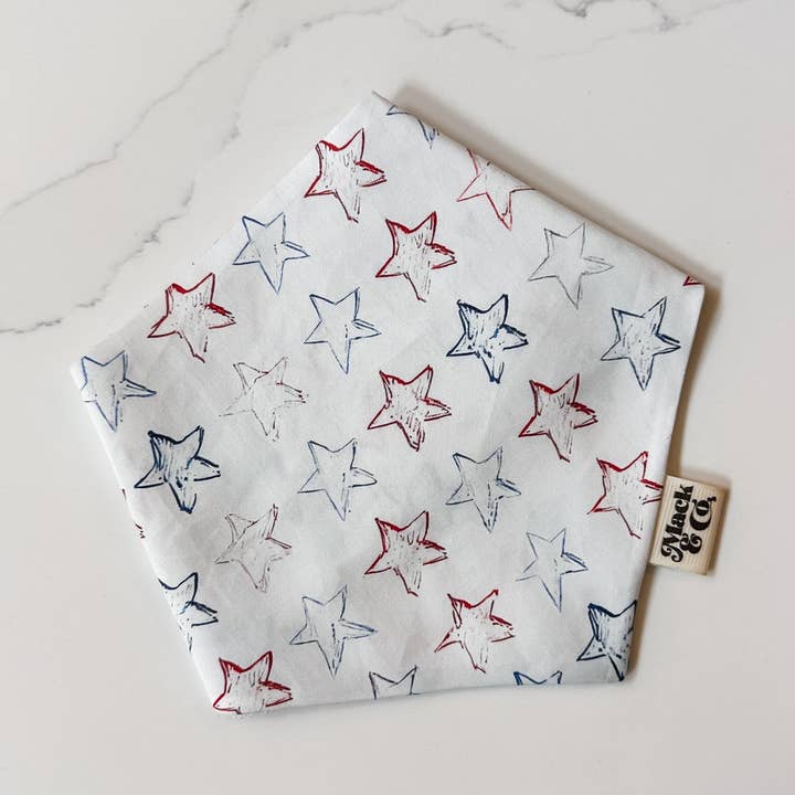 Bandana Liberty Stars por atacado de Mack & Co.