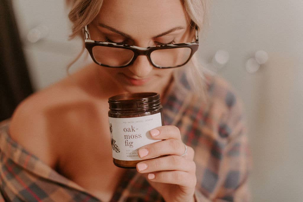 Broken Top Brands - Wholesale Jar/Filled Candle - Oakmoss Fig 9oz Soy Candle5