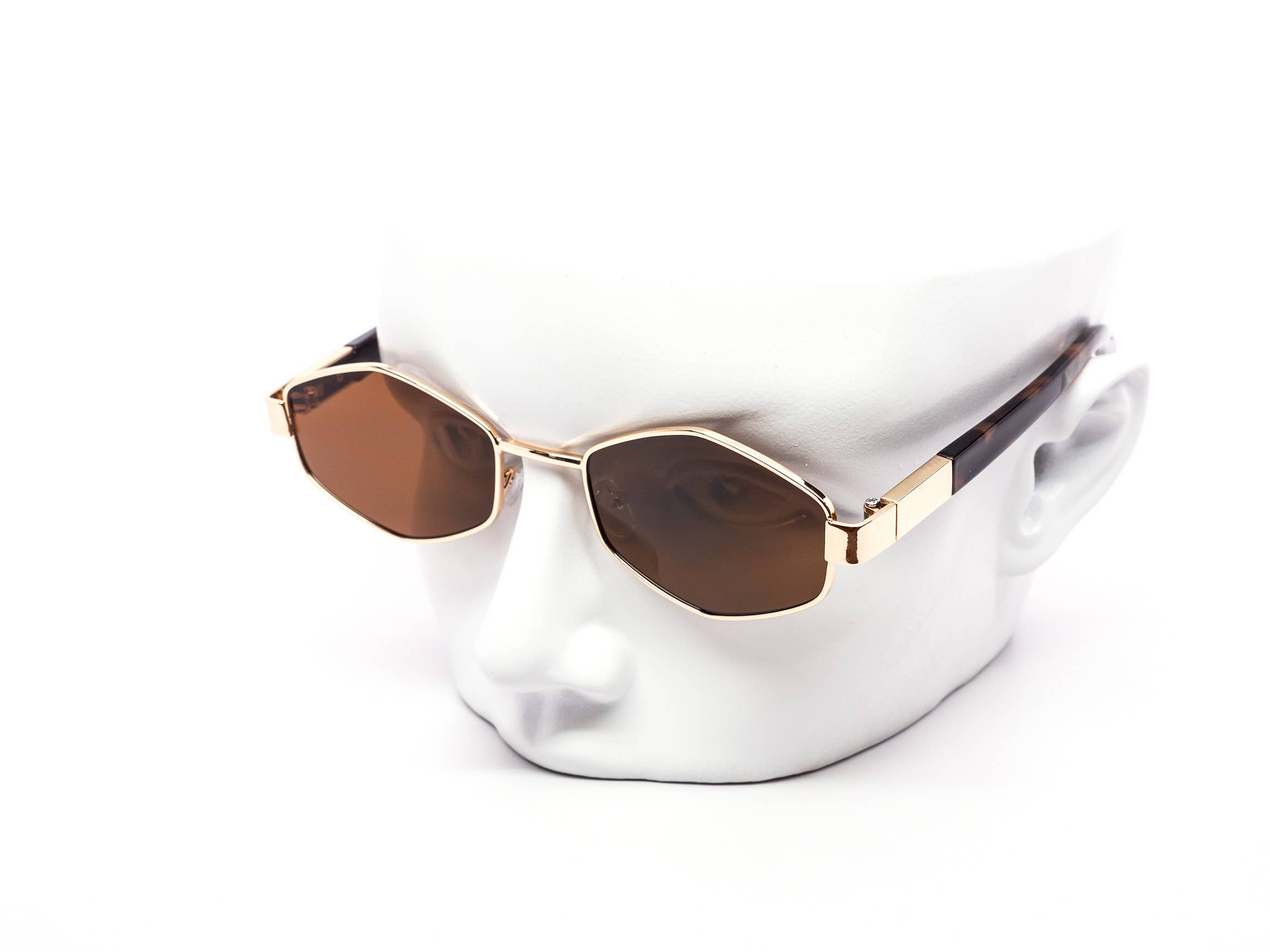 Still Friday – Óculos de sol - Unissexo por atacado – Óculos de sol minimalistas Hexa Diamond Metal0