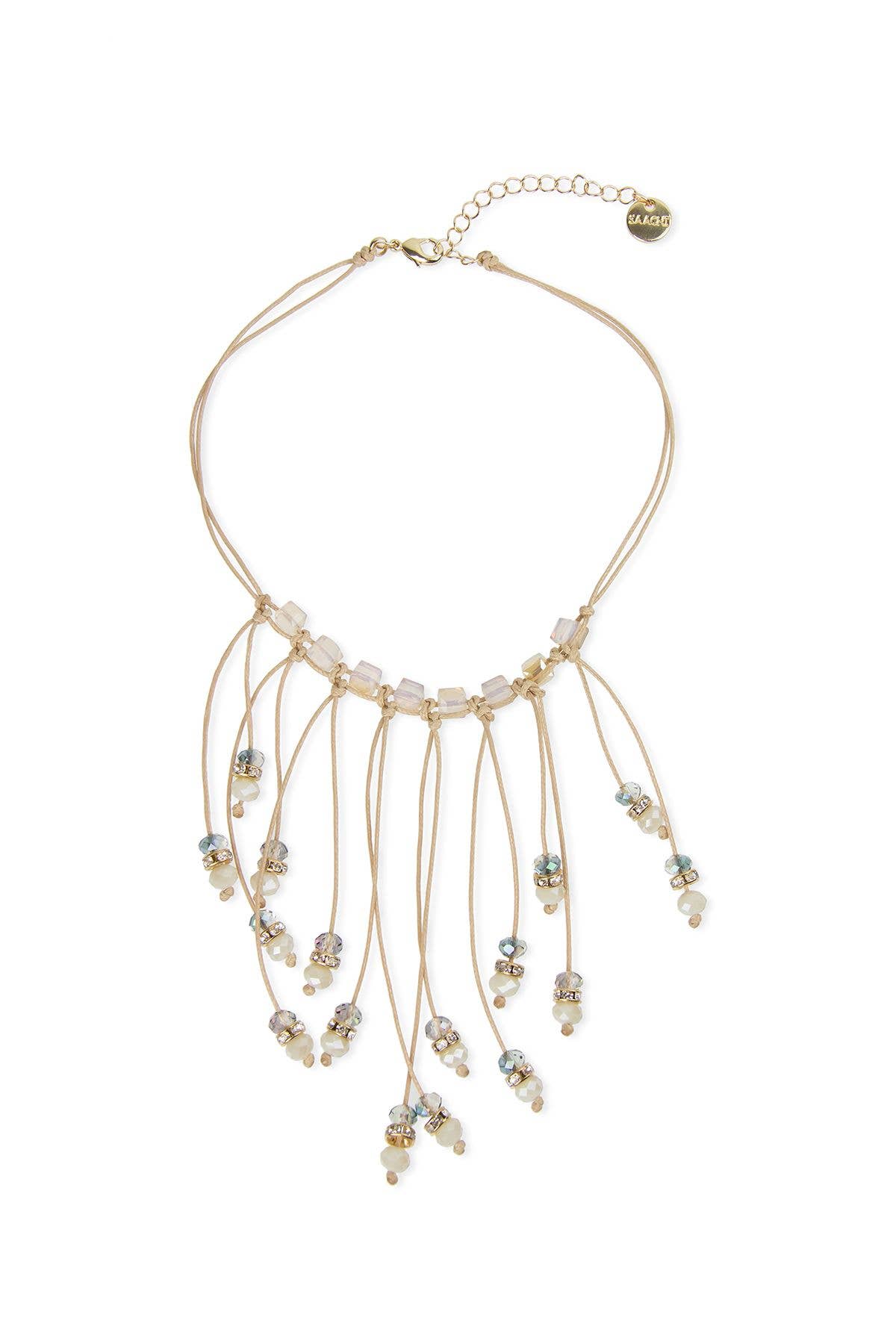 Veroma Gifts - Wholesale Choker/Collar - Glamorous Zelda Beaded Bib Choker Necklace5