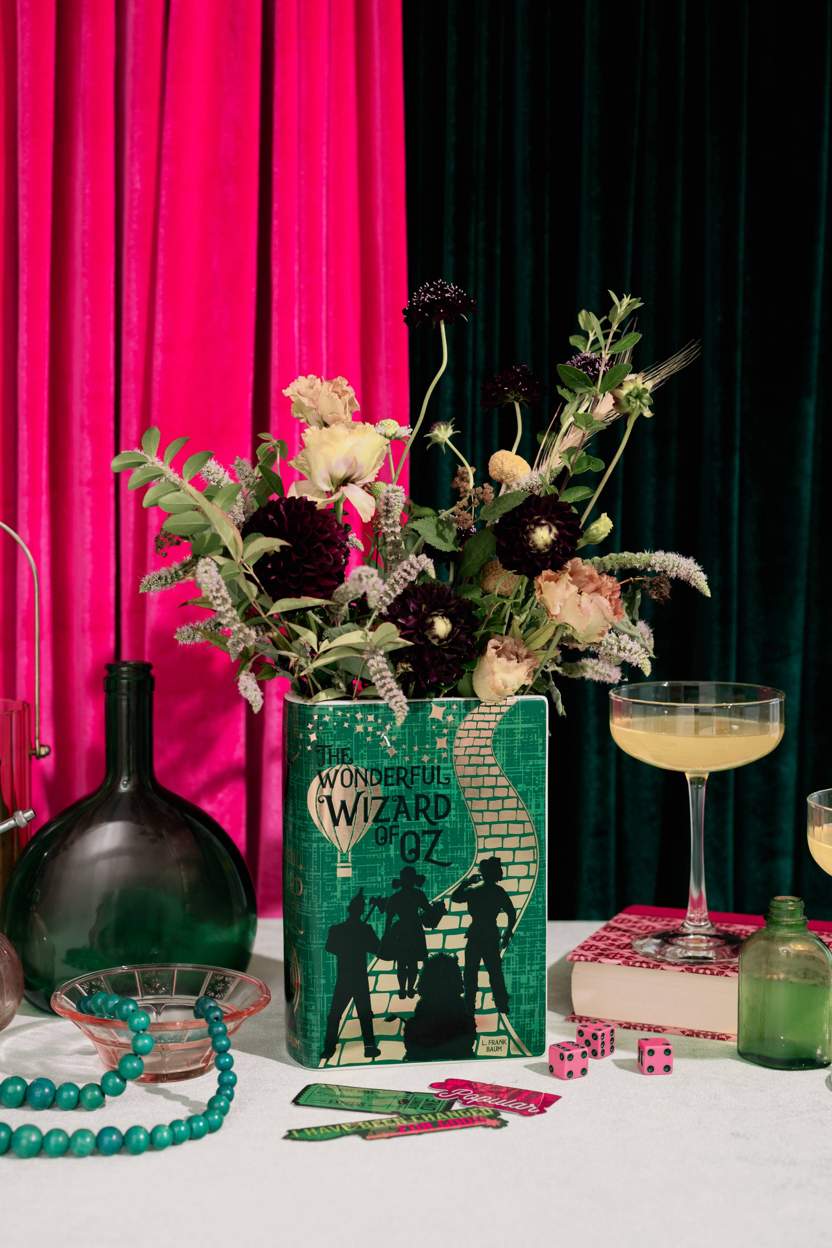 Steel Mill and Co. - Wholesale Vase - Large Book Vase, Wizard of Oz2