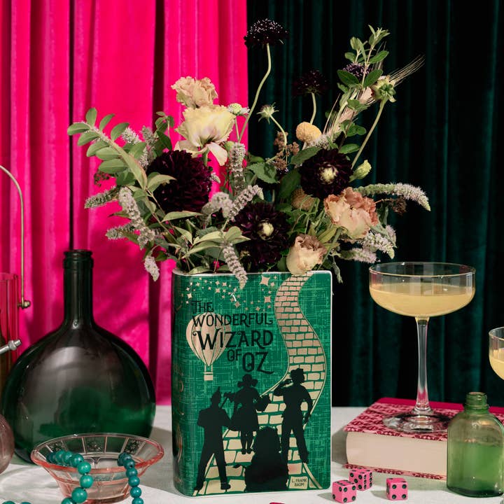 Steel Mill and Co. - Wholesale Vase - Large Book Vase, Wizard of Oz2