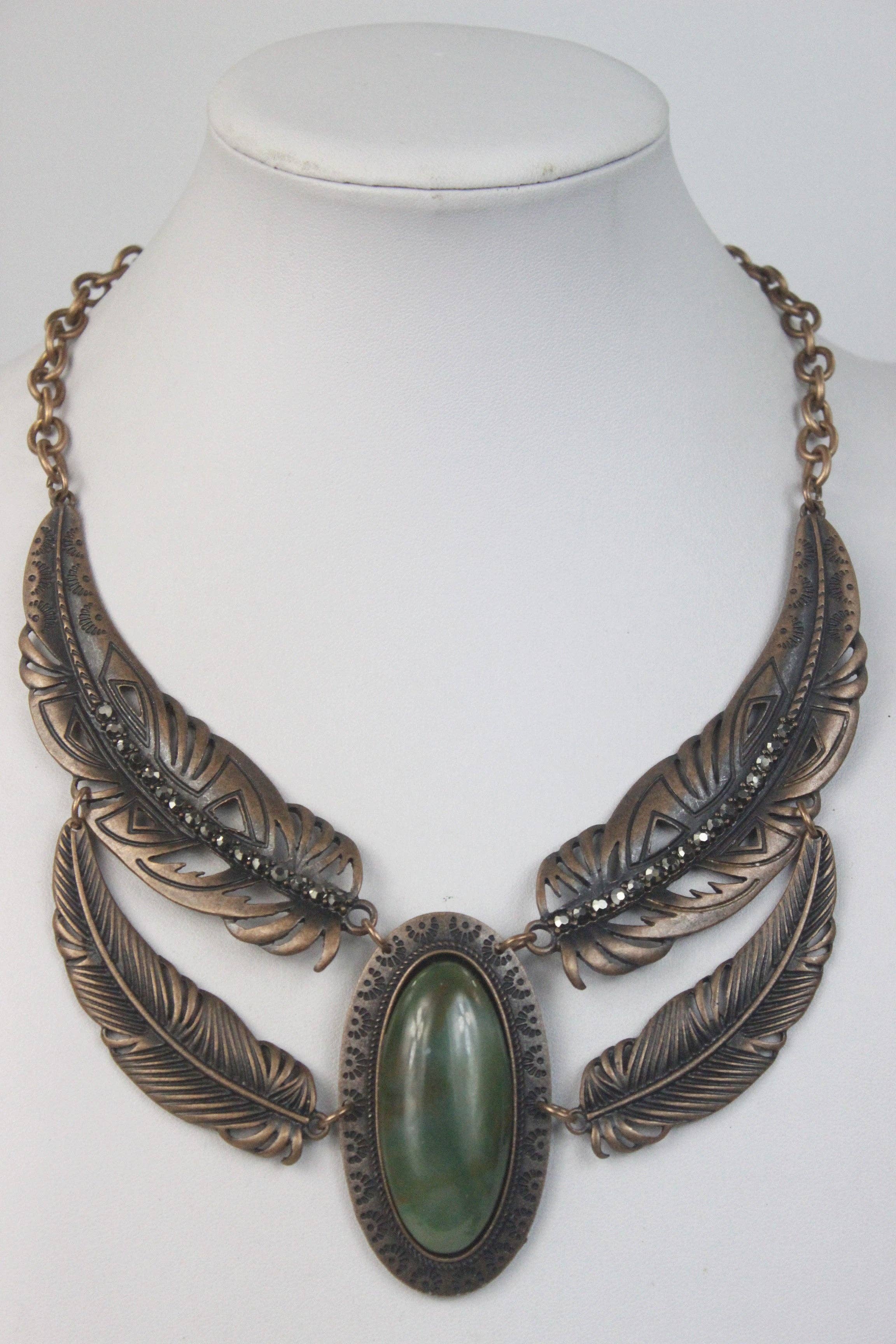 Cobre Collar Clásico de Metal Punk N2608 de venta al por mayor en Faire1