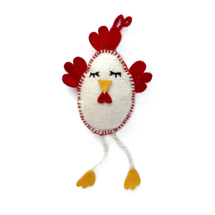 Ornaments 4 Orphans - Wholesale Ornament - Chicken Egg Easter Ornament, Easter Decor, Easter Basket