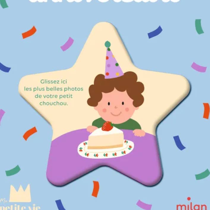 ALBUM PHOTO ENFANT/ MON ANNIVERSAIRE pour la vente par POPPIK