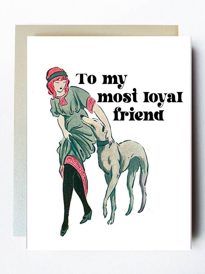 Loyal Friendship Card for wholesale by The Twentieth
