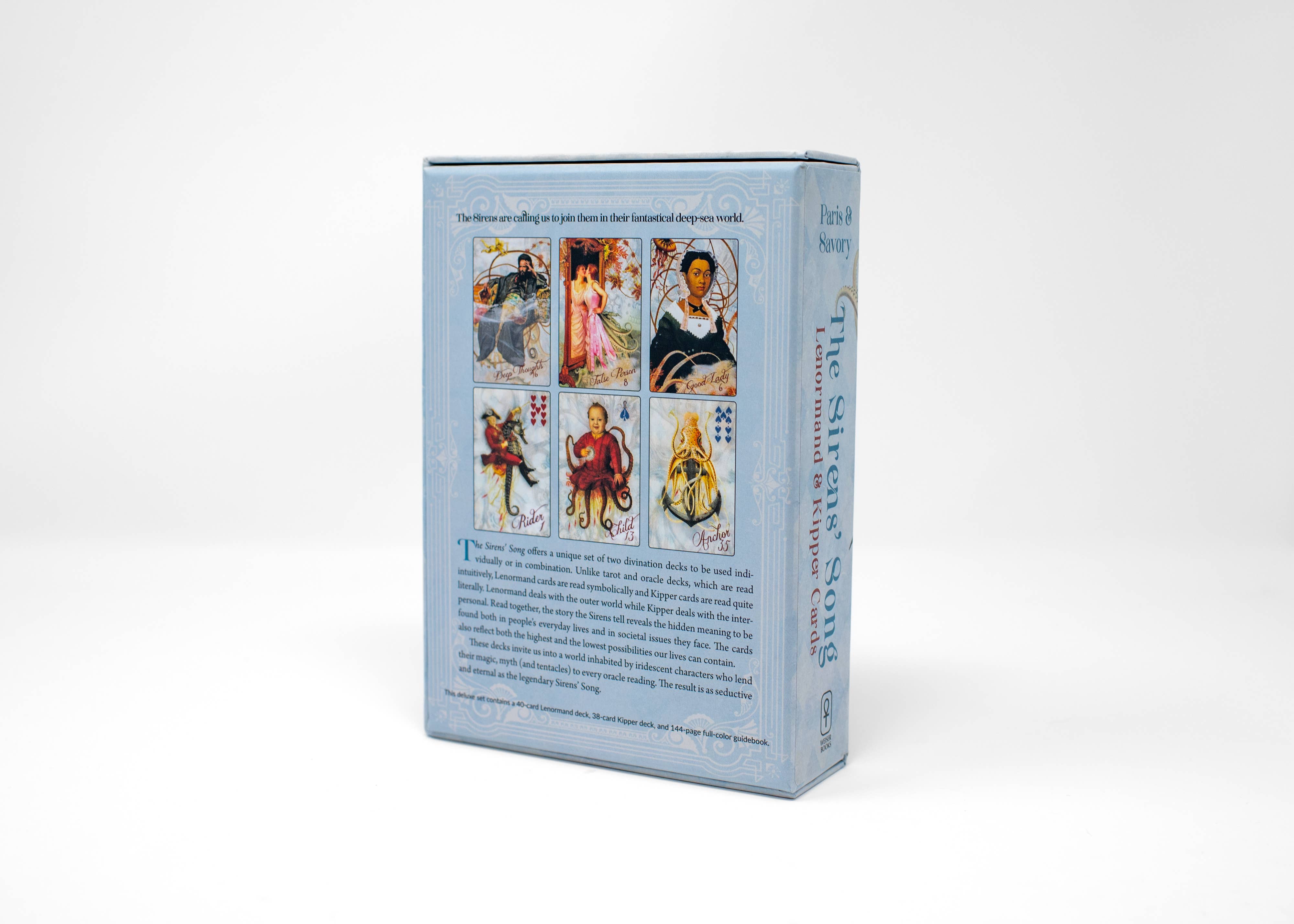 Red Wheel/Weiser LLC - Wholesale Tarot Cards - The Sirens’ Song: 40 Lenormand Cards, 38 Kipper Crds & 144Bk5