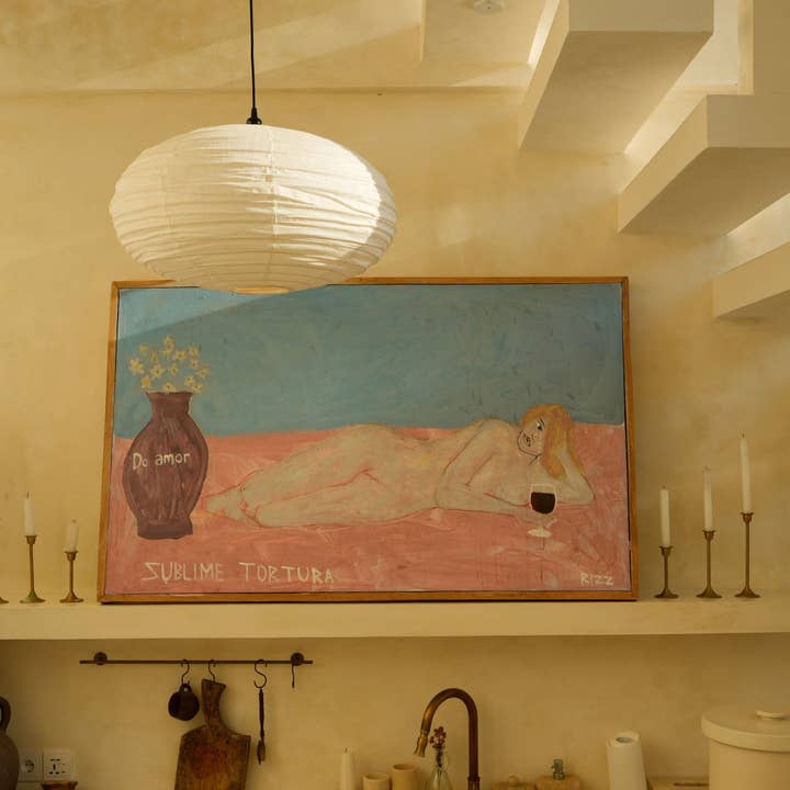 Pink Haley - Wholesale Lampshade - Oval Shape Linen Pendant Light Shade7