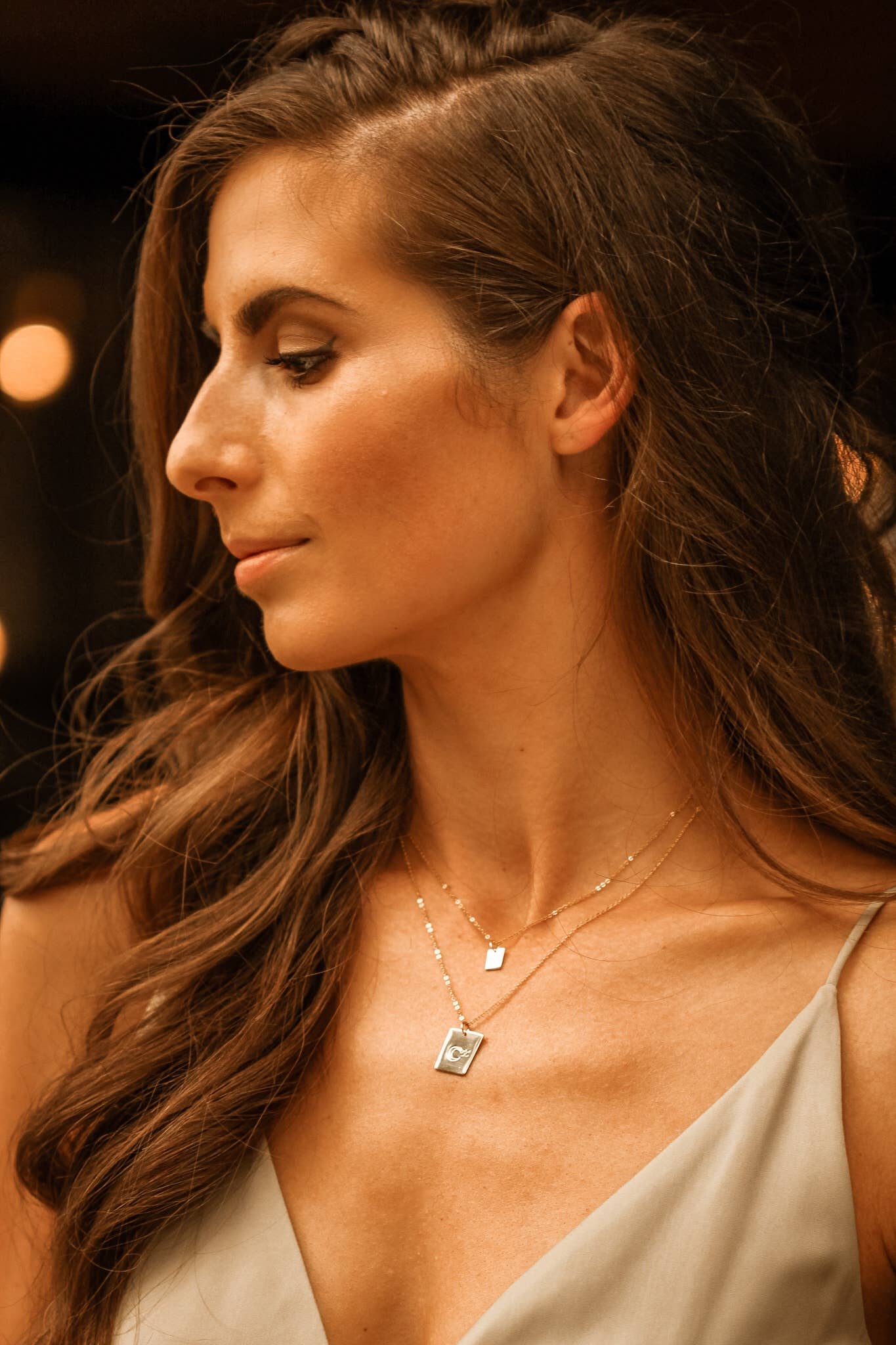 Everly Made - Wholesale Pendant/Charm Necklace - waves necklace2