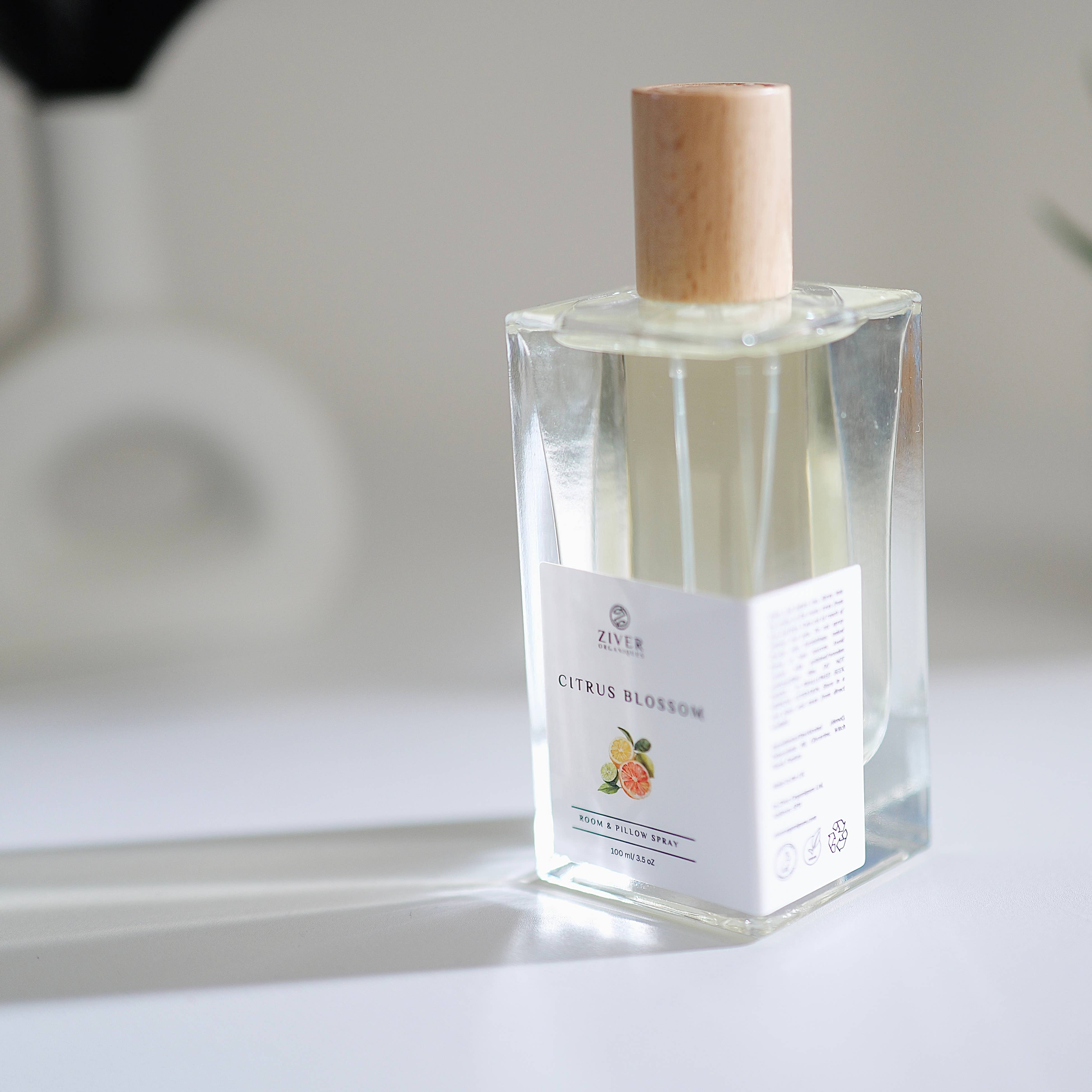 Ziver Organiques – wholesale Room & linen spray – Natural Room & Linen Spray | Citrus Blossom2