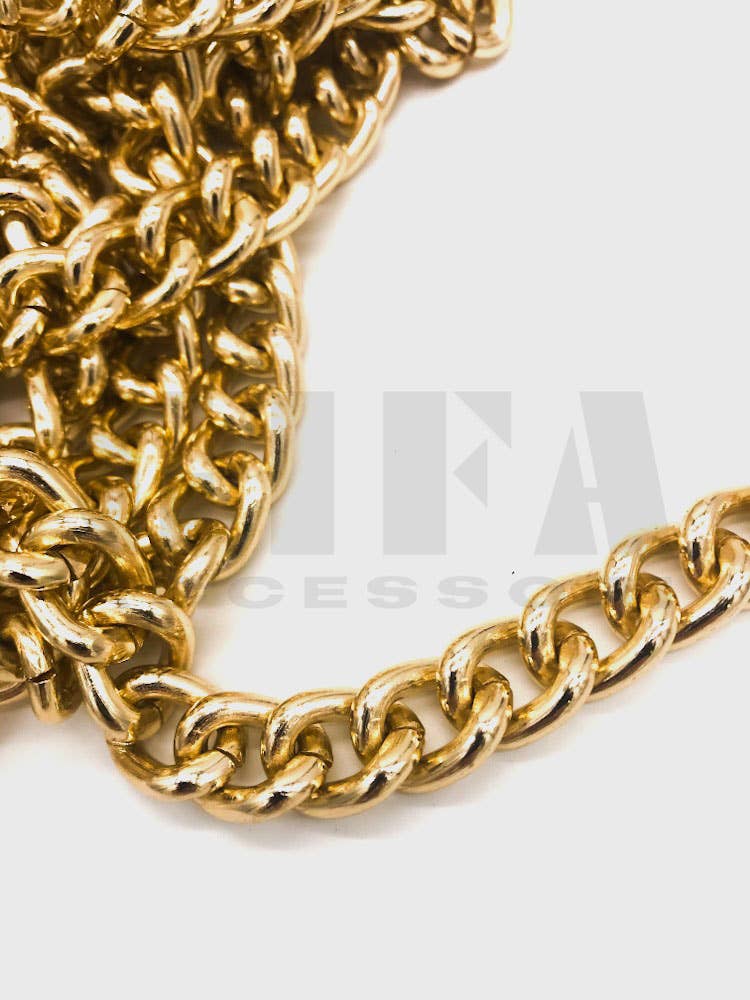 Gifa Accessori – wholesale Kedjehalsband – Aluminiumkedja 4000