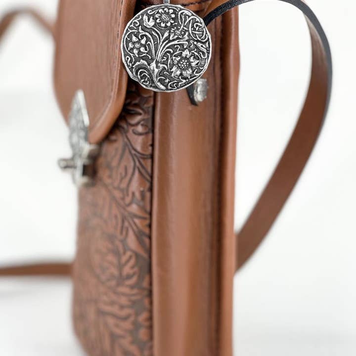 Oberon Design – wholesale Nyckelring - Unisex – Nyckelring handväska krok, vildblomma3