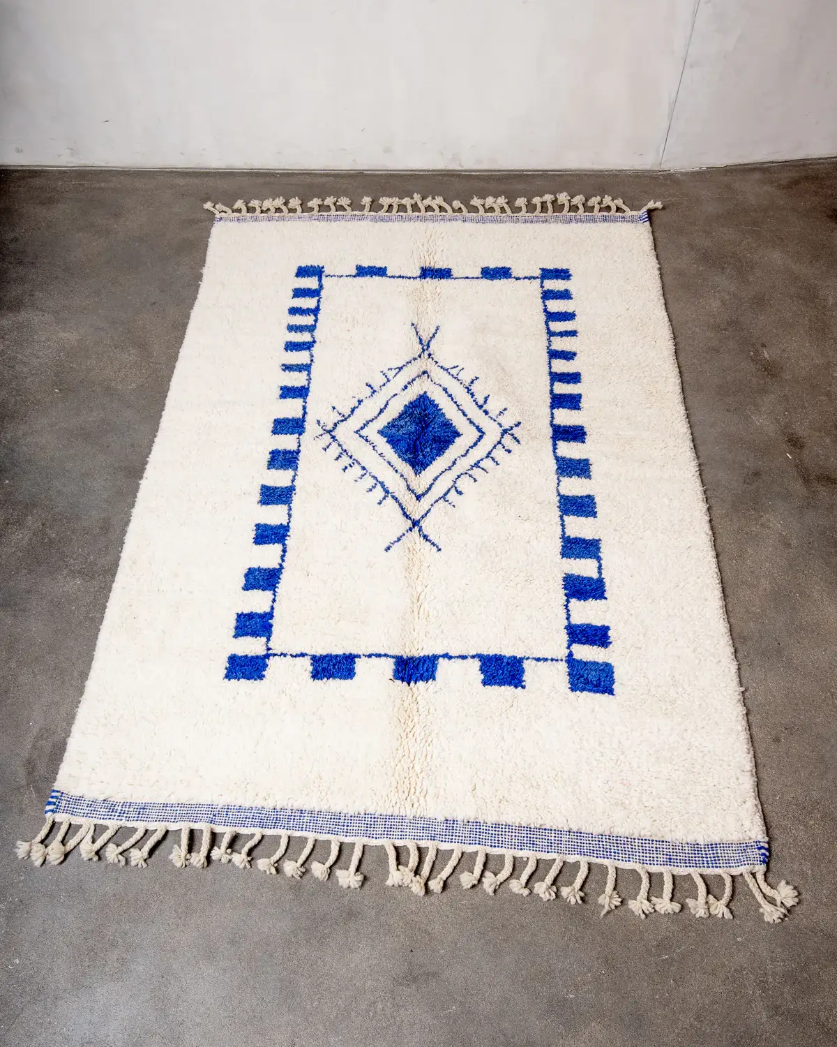 BerberNest - Wholesale Vloerkleed - Witte Beni Ourain Berber Marokkaanse Tapijt, Witte Shag Vloerkleed3