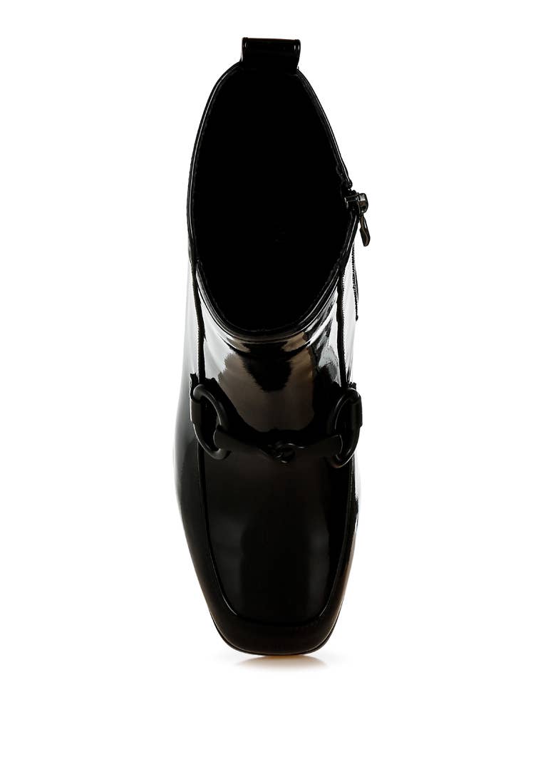 Rag Company – wholesale Boots – Women’s – Algol Textured Block Heel Ankle Boots8