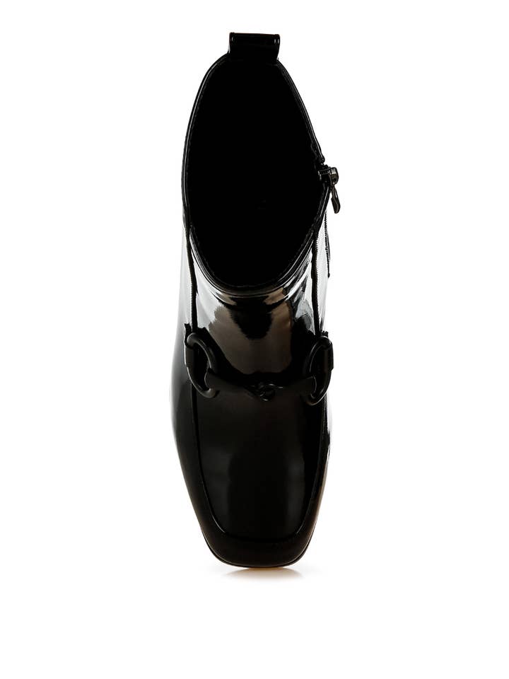 Rag Company - Wholesale Boots - Women's - Algol Textured Block Heel Ankle Boots8