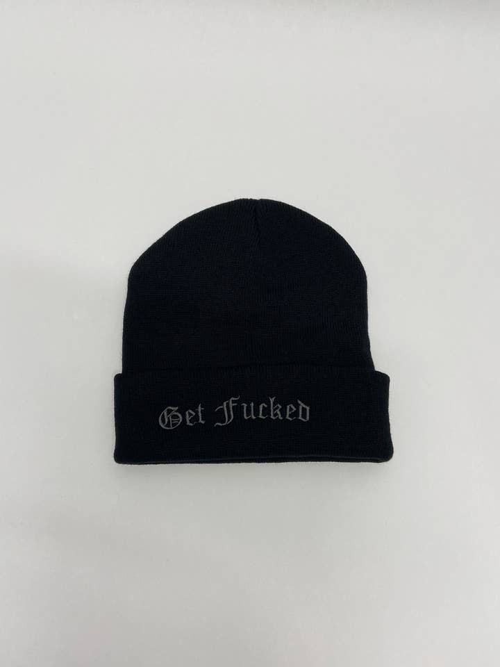 Get F*cked Beanie for wholesale by Pamela Mann
