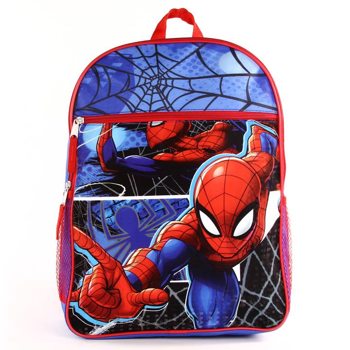 Penguin Kids Wear - Wholesale Backpack - Kids - SPIDER-MAN Deluxe 16" Backpack