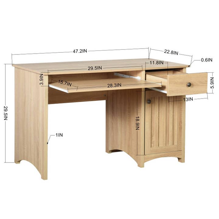 HOMYCASA DESIGN INC - Vente Tables d'appoint - Bureau d'ordinateur avec tiroir