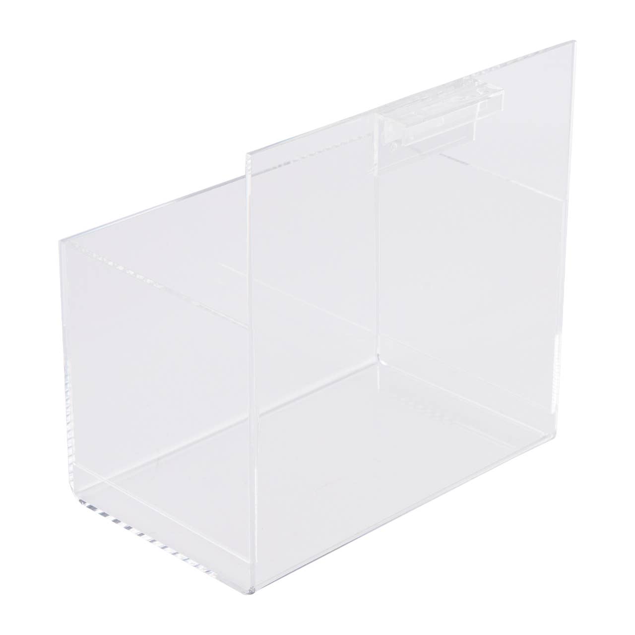 Store Supply Warehouse - Wholesale Retailer Display - Accessories - Acrylic Single Display Bin For Slatwall Or Wire Grid8