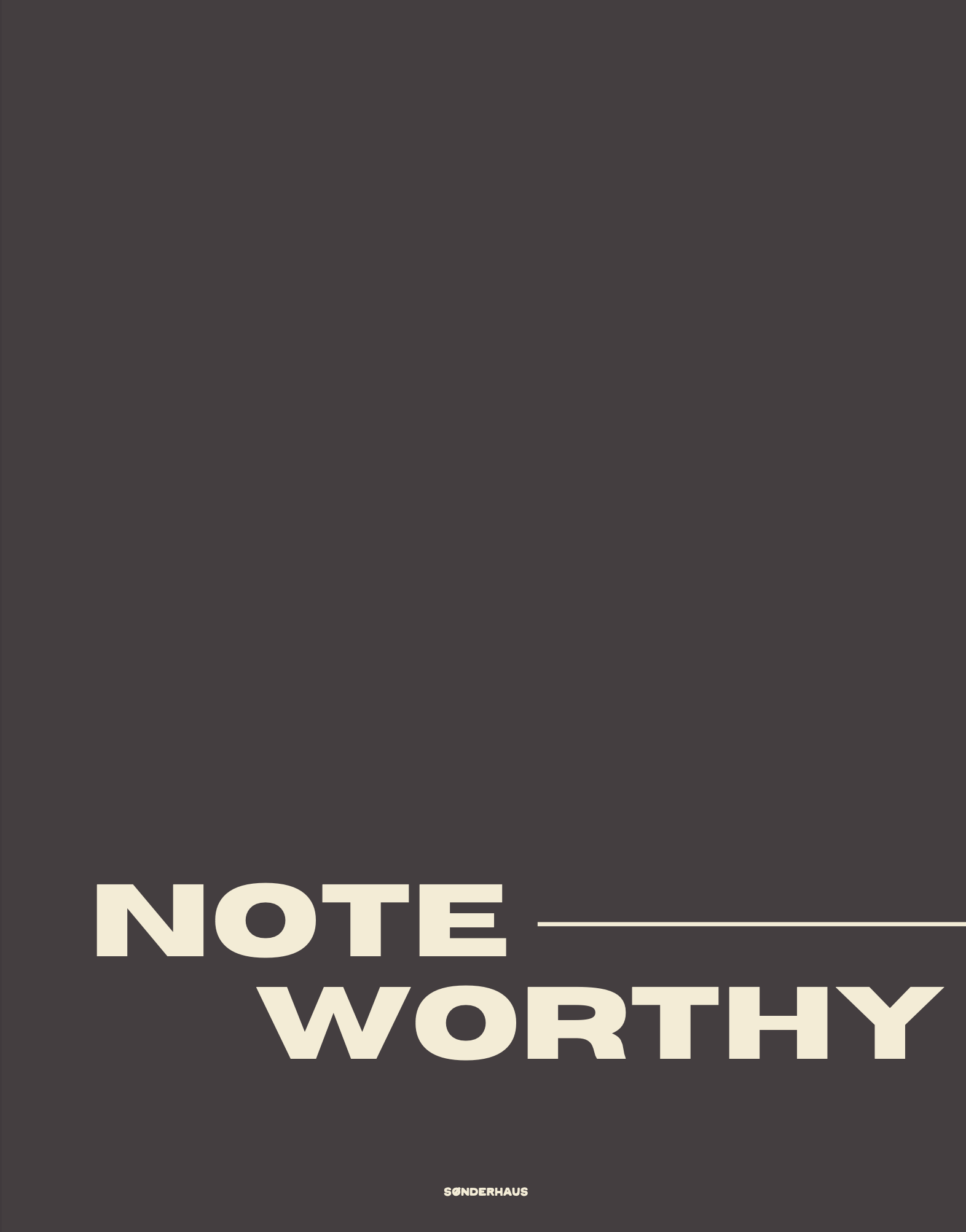 Sonderhaus - Wholesale Notepad - The Noteworthy Pad15
