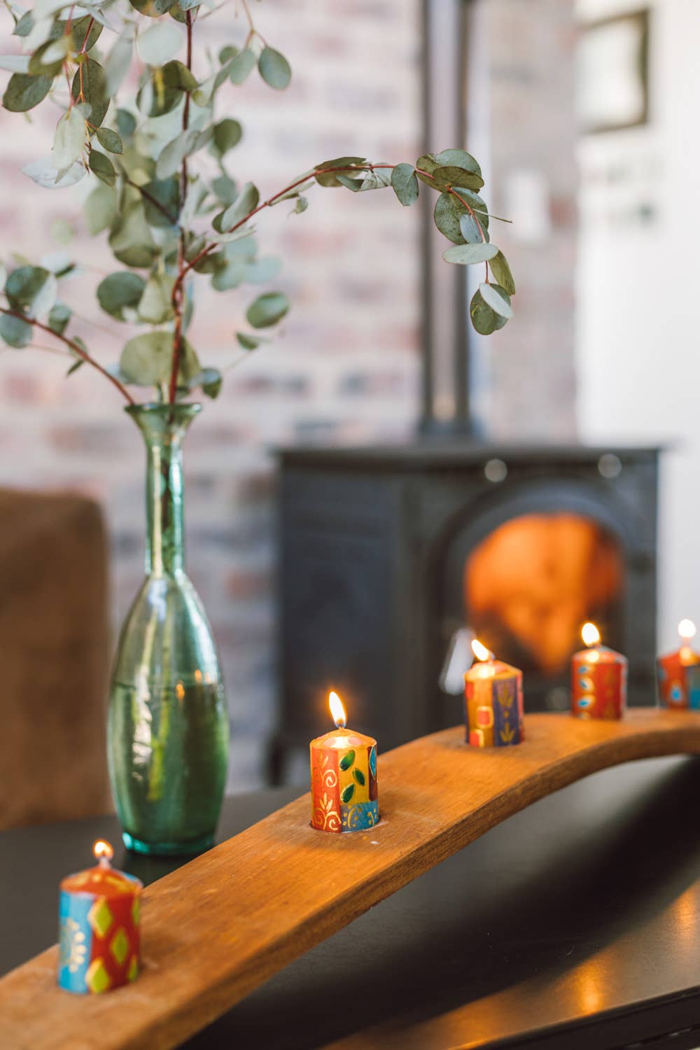 Thumbprint Artifacts - Wholesale Tapered Candle/Candlestick - African Mineral Candle10