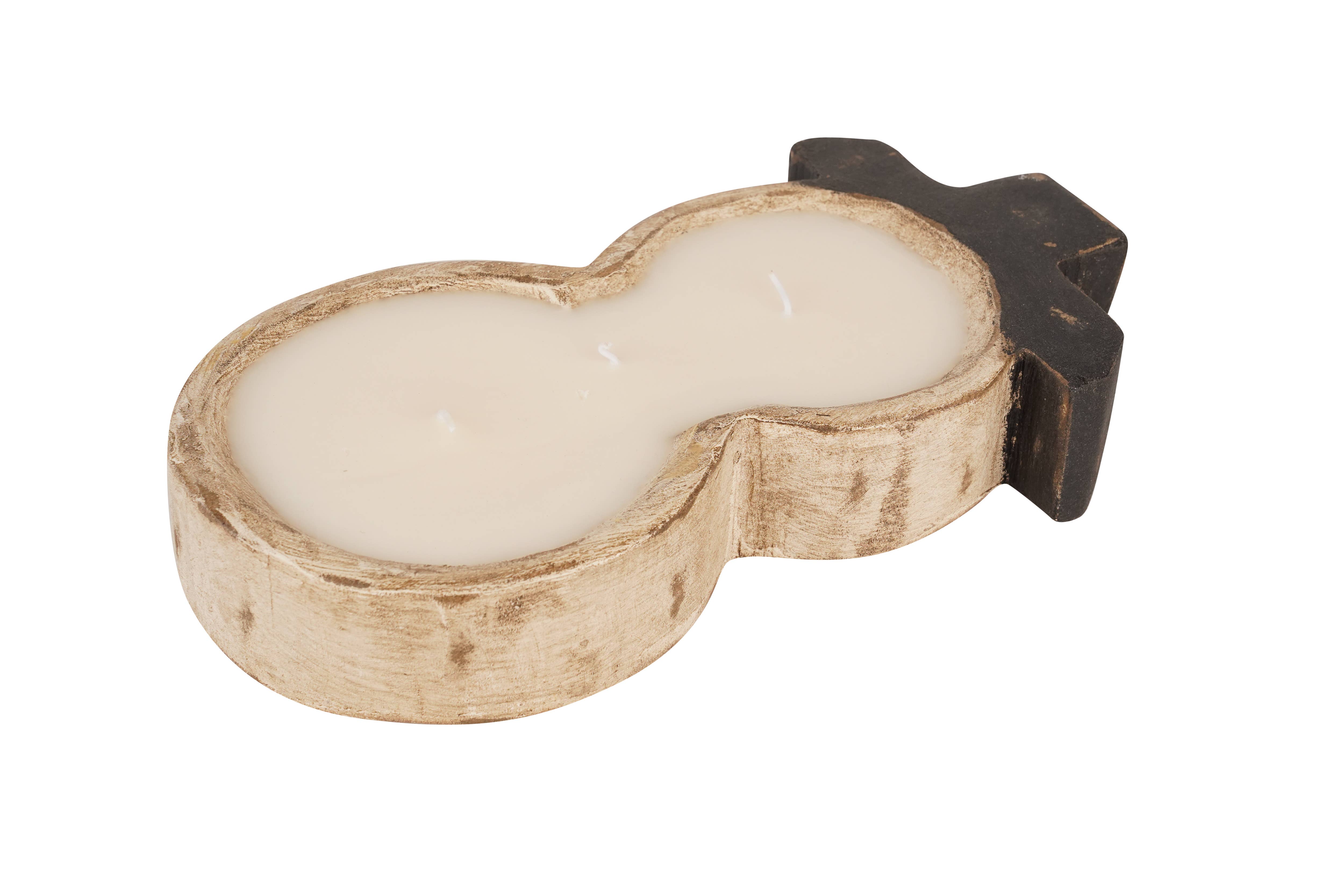 My Amigos Imports - Wholesale Candle Holder - Snowman-Farmhouse-Candle Ready Dough Bowl-6x12 inches-Small4