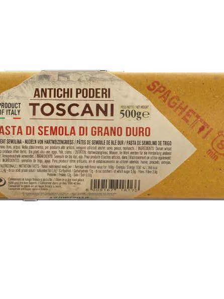 Pasta Artesanal Esparguete 8 min. g.500 EMBALADO Italiana por atacado de Antico Pastificio Morelli 1860