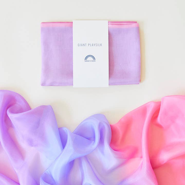 Giant Blossom Playsilk for wholesale by Sarah’s Silks
