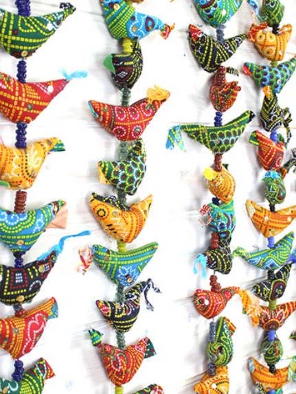 Fabric Birds String for wholesale by Sansaara Living