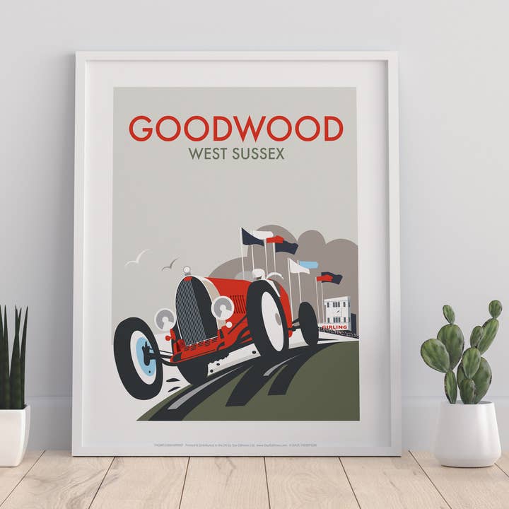 Goodwood By Artist Dave Thompson — Lámina artística premium de 11 x 14 pulgadas para venta al por mayor de Star Editions