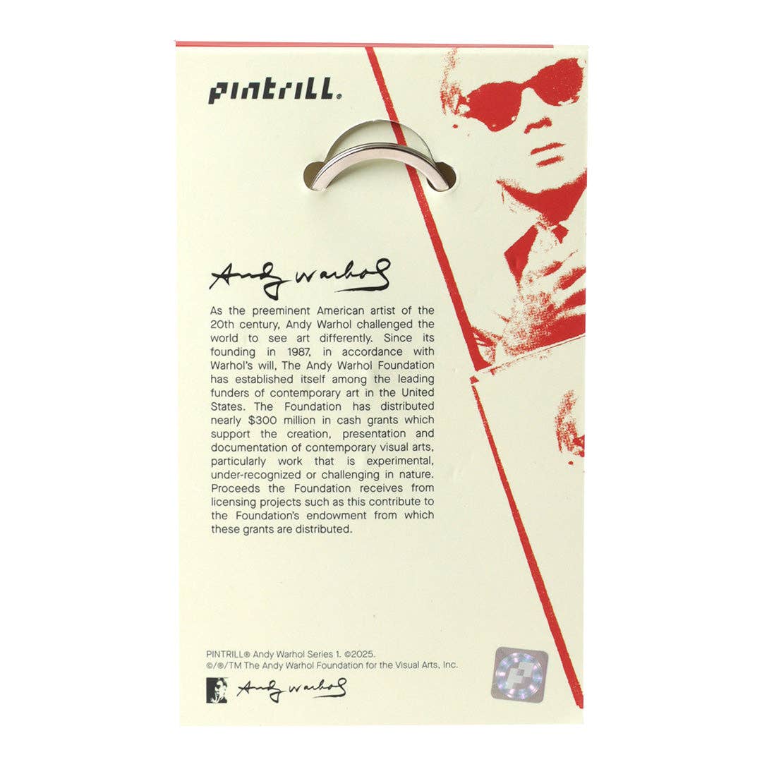 PINTRILL - Wholesale Keychain - Unisex - Warhol Bananas Acrylic Keyclip2