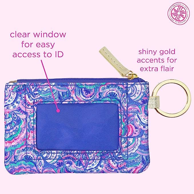 Lilly Pulitzer by Lifeguard Press - Wholesale Card Holder - Women's - ID Case, Happy As A Clam2