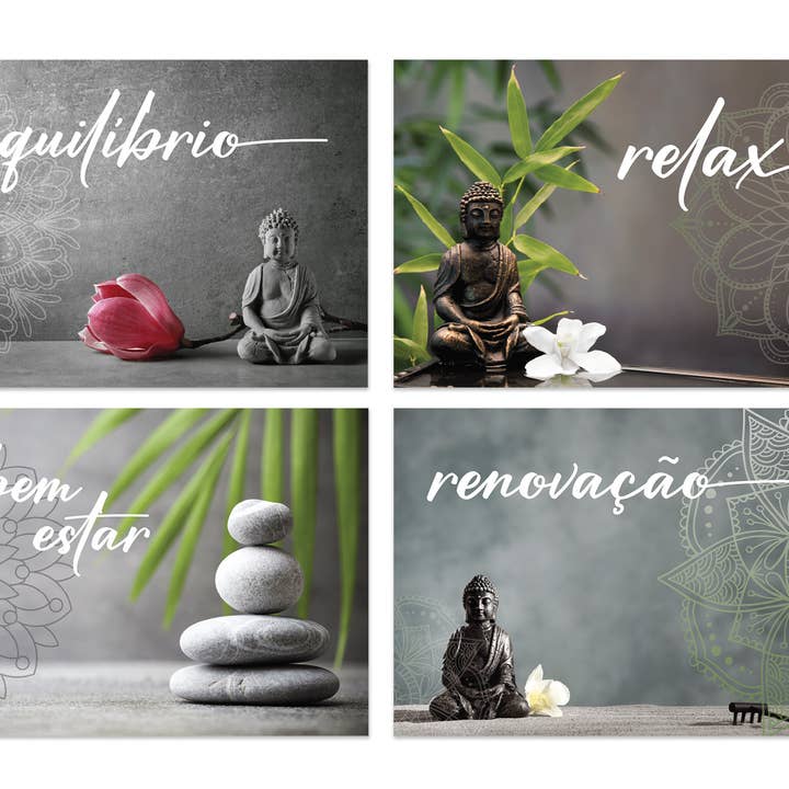 Canvas 30x40x2.5cm (4 units) for wholesale by Esoterica Arte