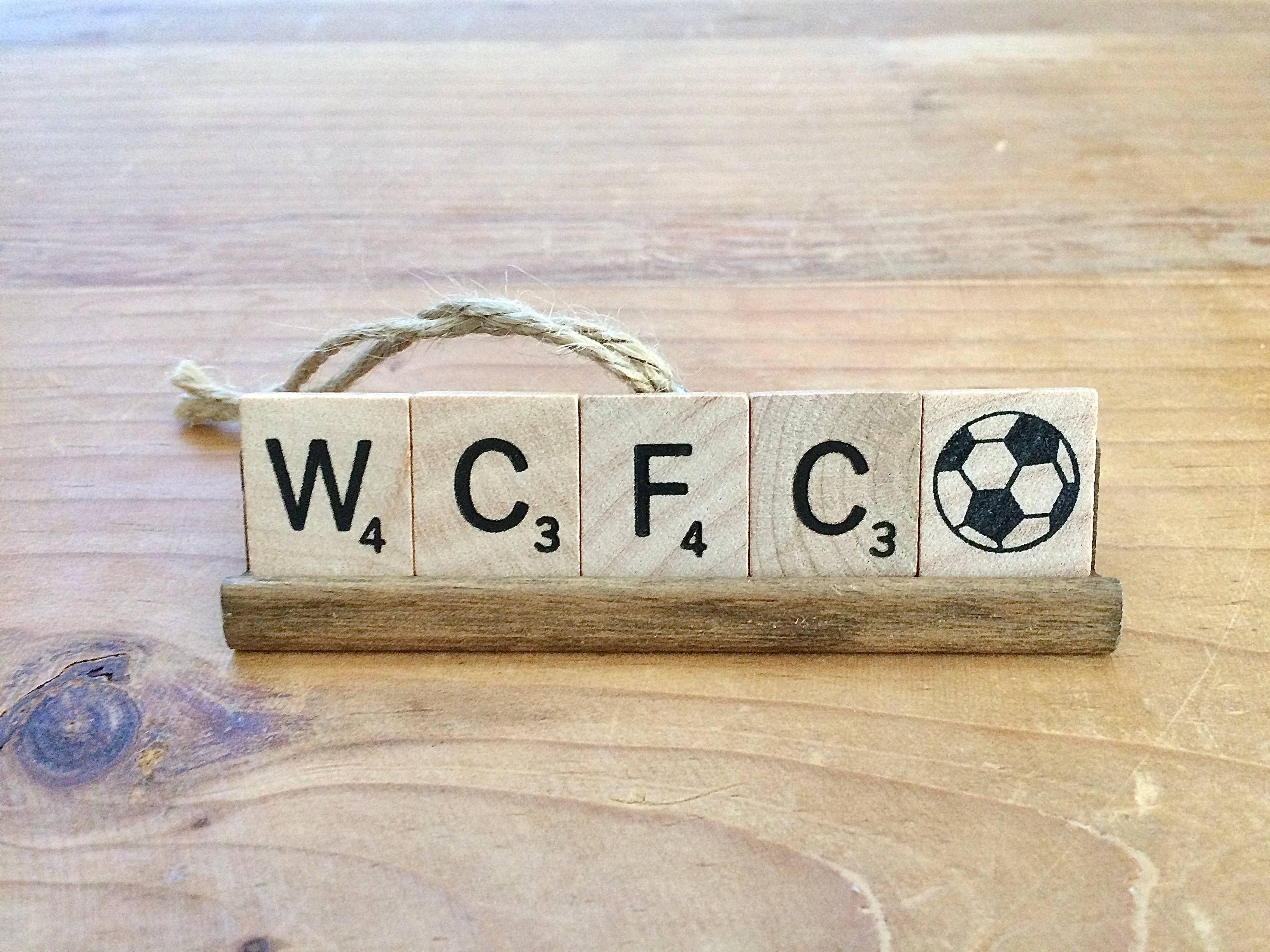 Fossati Designs - Wholesale Ornament - CUSTOM Scrabble Ornament7