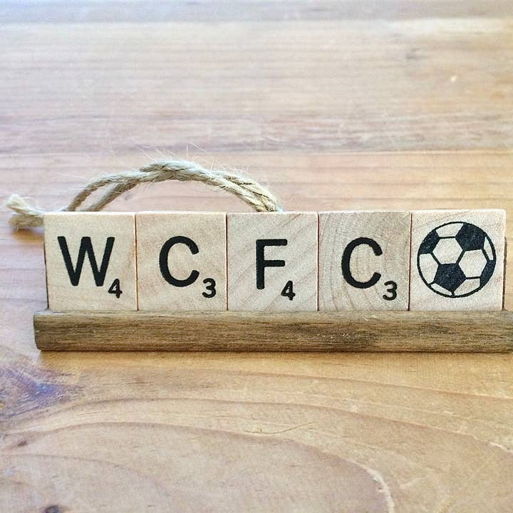 Fossati Designs - Wholesale Ornament - CUSTOM Scrabble Ornament7