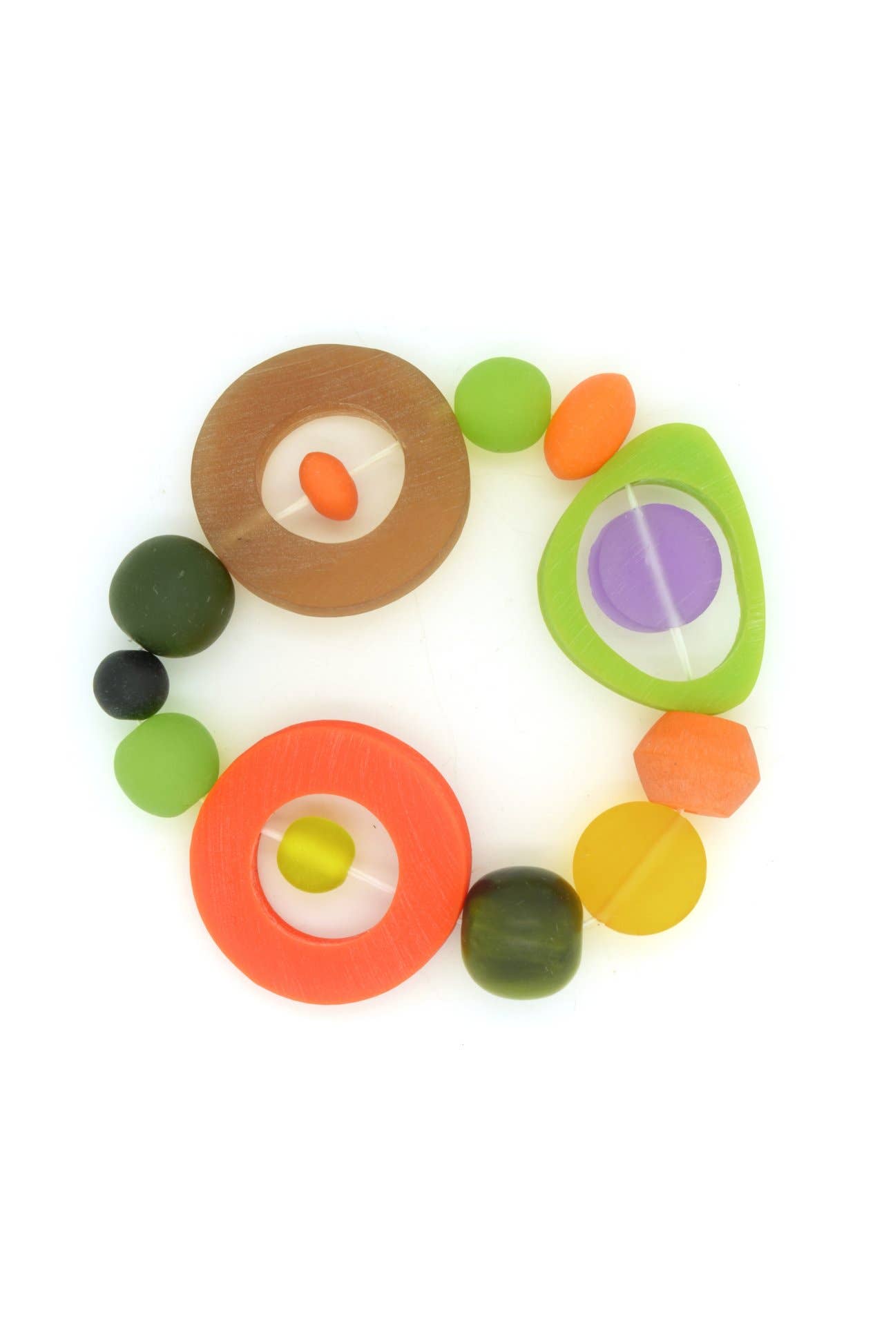 Nusantara Inc. - Wholesale Beaded Bracelet - Diwali Resin Bracelet-028058