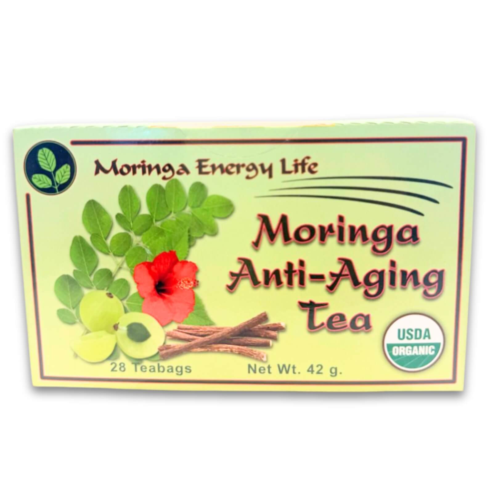 Moringa Energy Life – Engroshandel Sundheds-/detox-te – Moringa Anti-Aging te, 28 teposer0