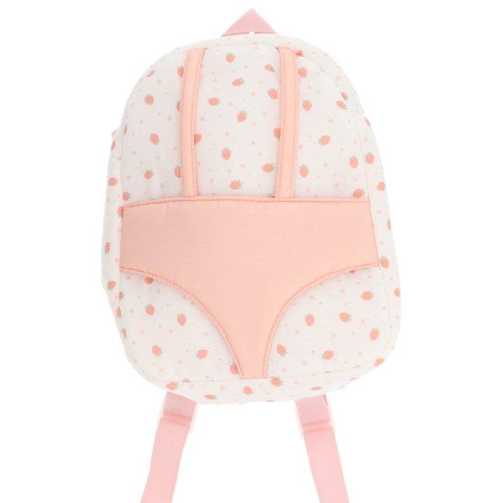 Mochila Para Muñecas Strawberries Blanca para venta al por mayor de Tutete