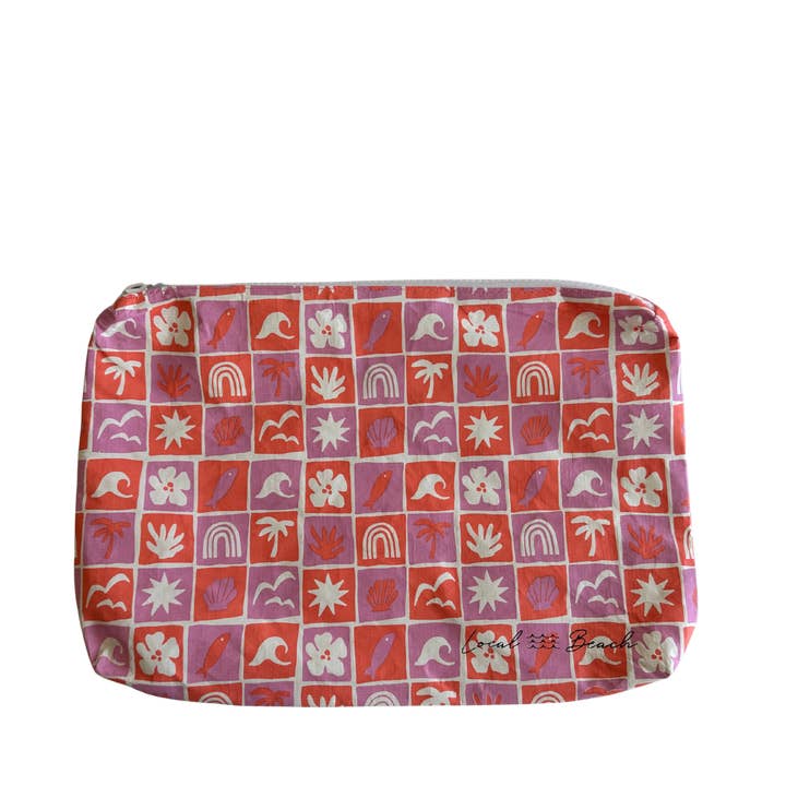 Islands Water Resistant Pouch for wholesale by Local Beach