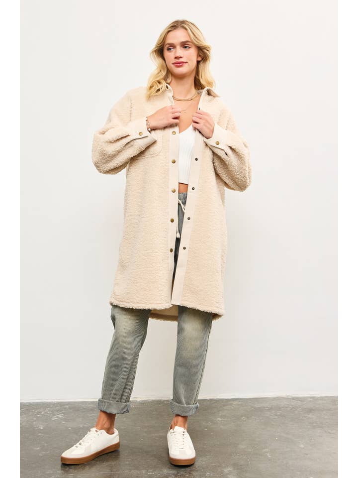 Mustard Seed - Wholesale Jacket - Women's - BOUCLE TEXTURED JACKET