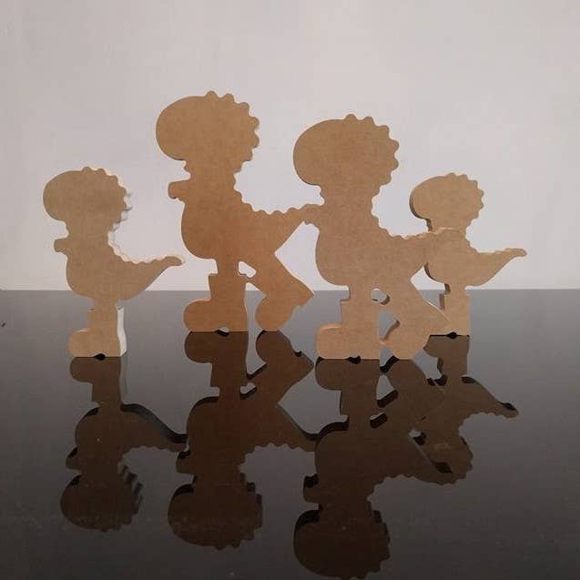 Dino in Wellies for wholesale by Manchester Craft Blanks