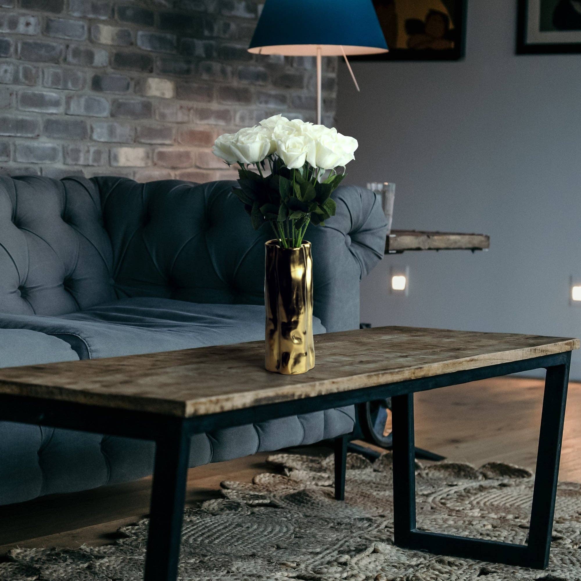 Grand Verde - Wholesale Artificial Flowers - Roses Real-Touch Artificial Flowers 22” Long Stems, 12pcs4